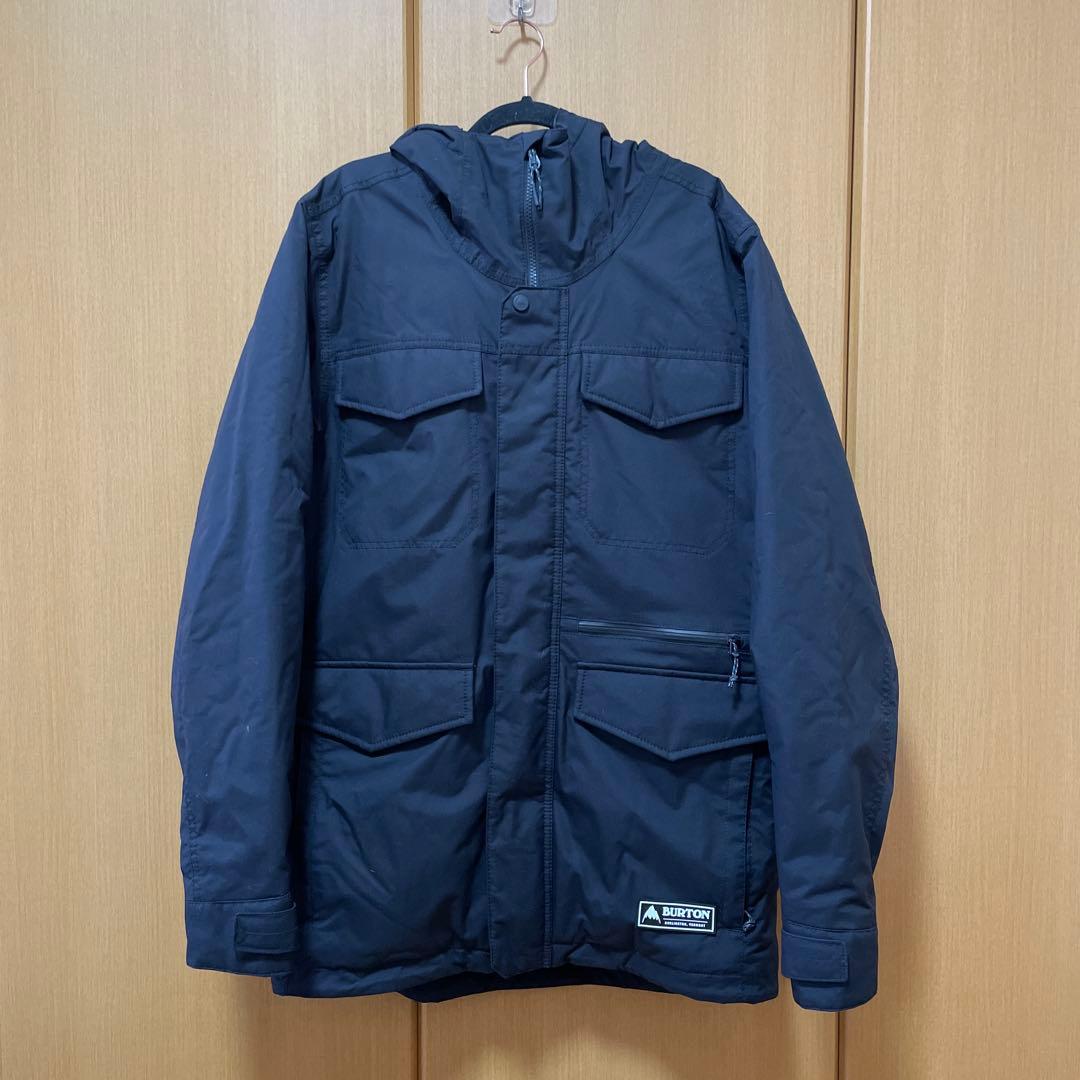 バートン　スノボウェア　上のみ　Mサイズ　黒色　ブラック