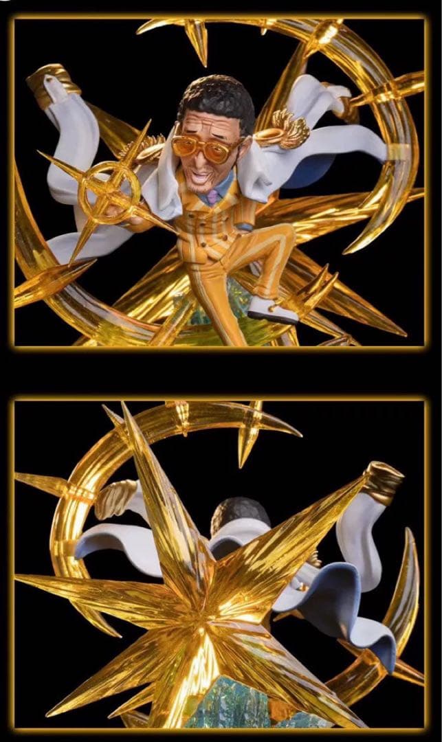 【新品】ワンピース 赤犬 黄猿 青キジ 3体セット ガレージキット フィギュア