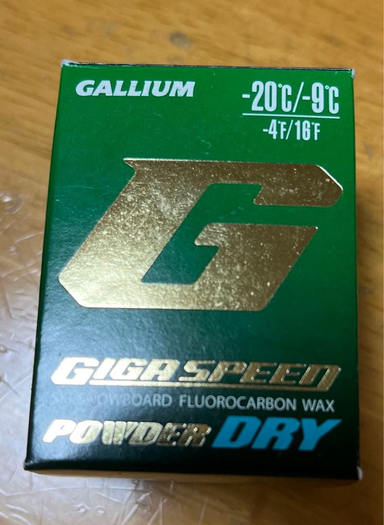 GALLIUM ガリウム スキーワックス ギガスピードパウダードライ