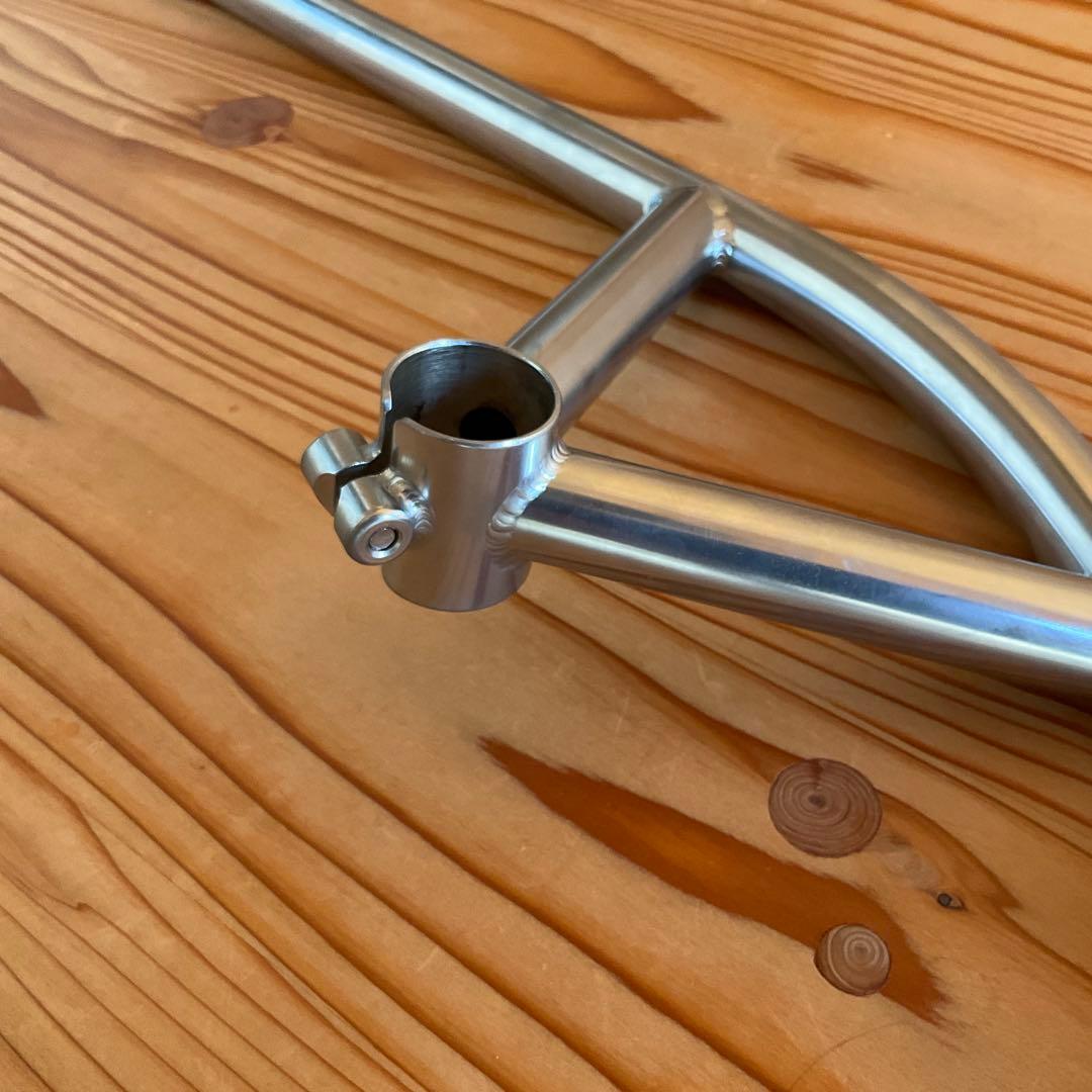 Nitto b903 bullmoose bar silver 710mm幅