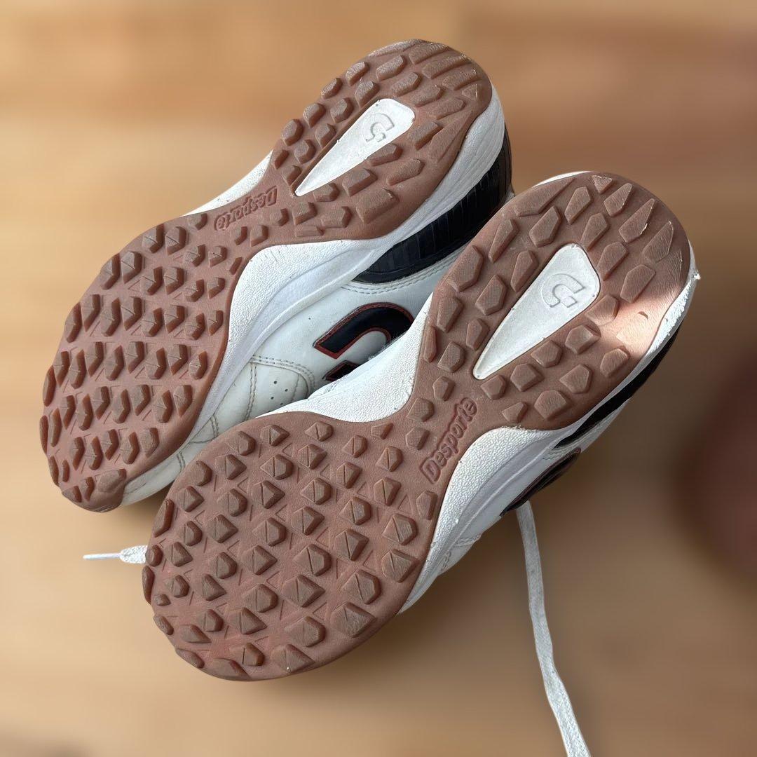 Desporte フットサルシューズ ホワイト ブラック