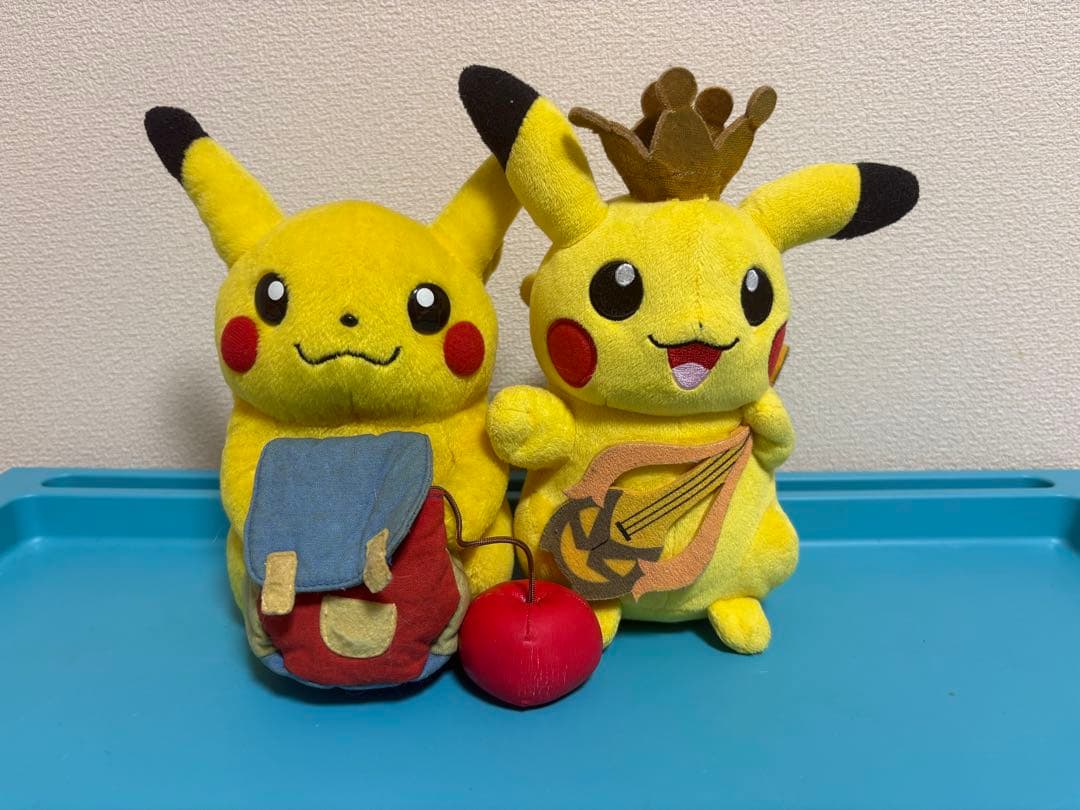 ピカチュウ　ポケセン限定ぬいぐるみ　2体セット