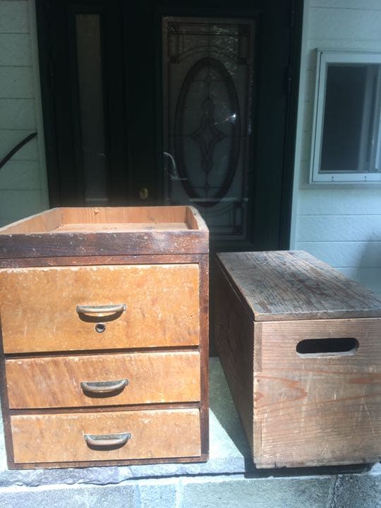 中国骨董 支那事変記念 旧日本軍 中国唐木箪笥 昭和14年（1938）本物保証