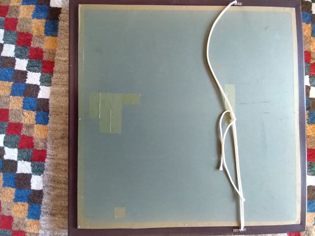 油彩画　松浦安弘　花車