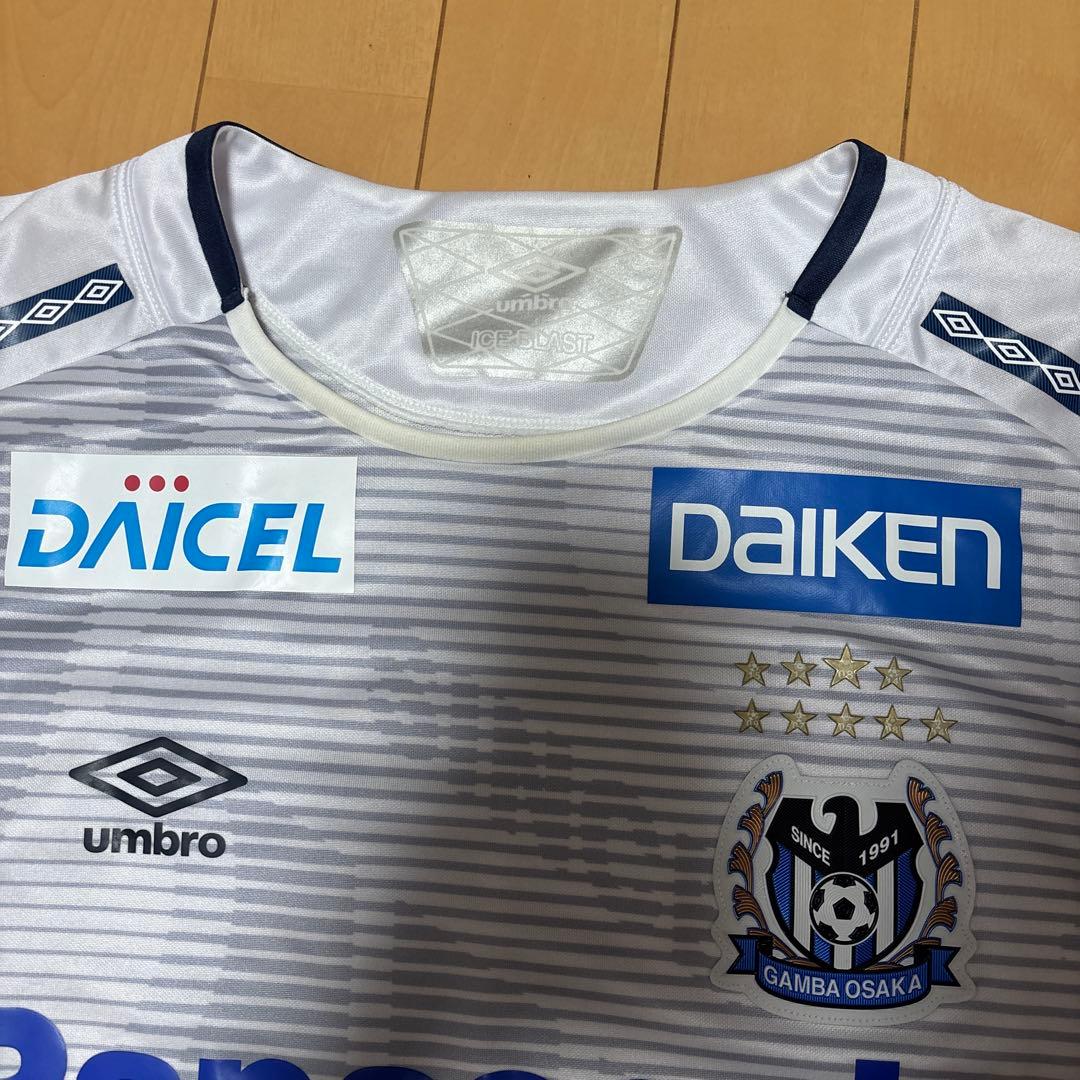 ガンバ大阪2019 アウェイオーセンティックユニフォーム　38中村敬斗　O-XO