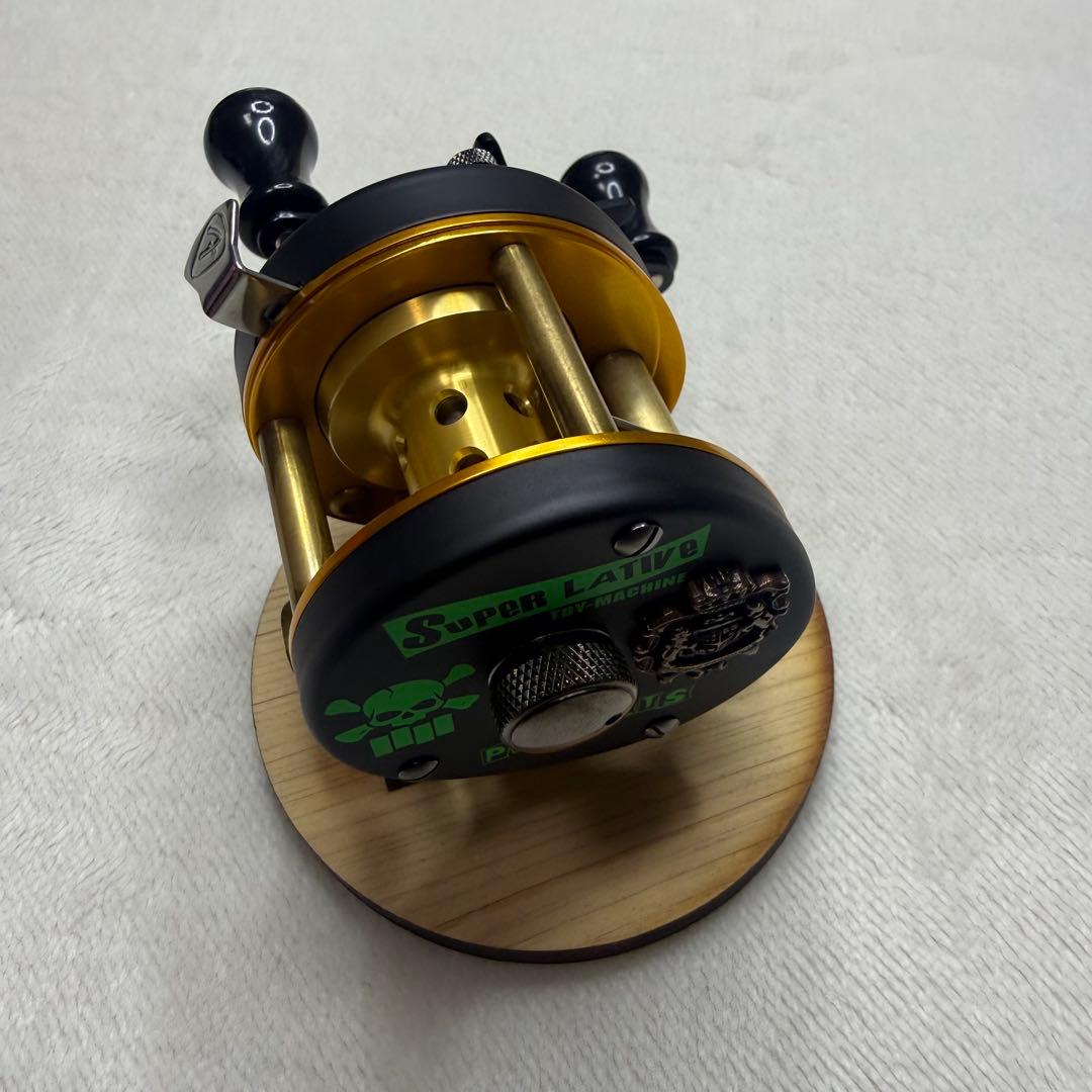 希少　左巻き トイマシーン スーパーレイティブ ハンドル スタンド付 五十鈴工業