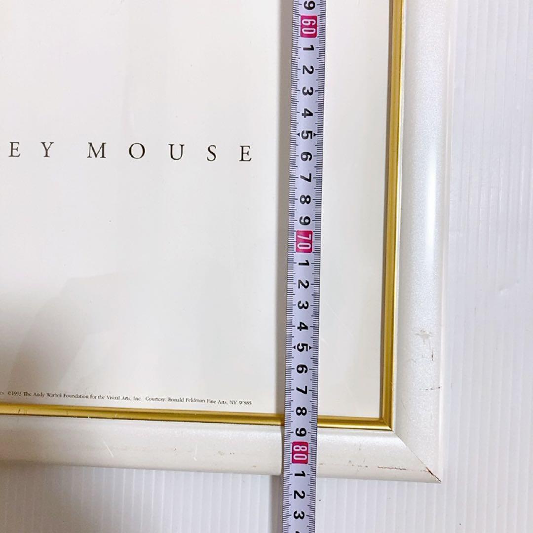 特大★希少★ミッキー　アートポスター　ウェイン・ティーボー　アンディ・ウォーホル