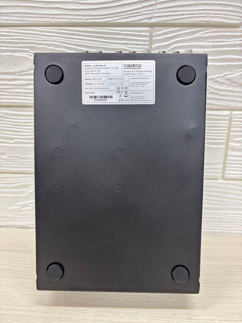 Reloop RMX-10BT Bluetooth入力搭載 DJミキサー 40