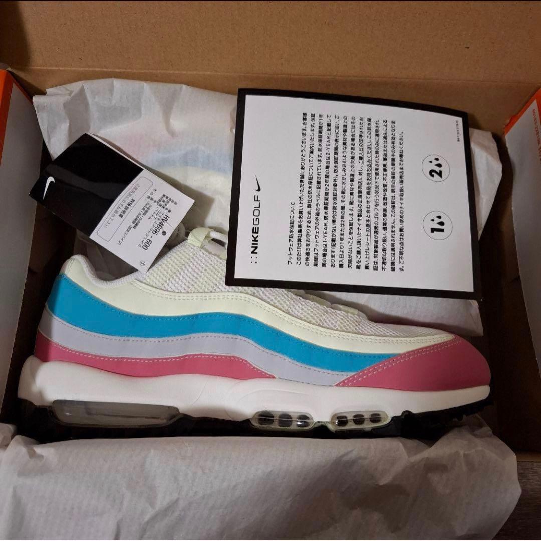 【新品未使用】ナイキ エアマックス '95 Gゴルフシューズ　27.5cm