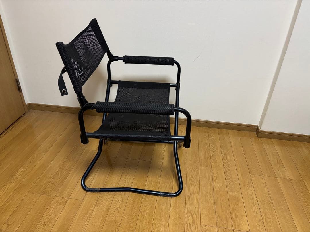  peak FDチェア ブラック メッシュ ワイド