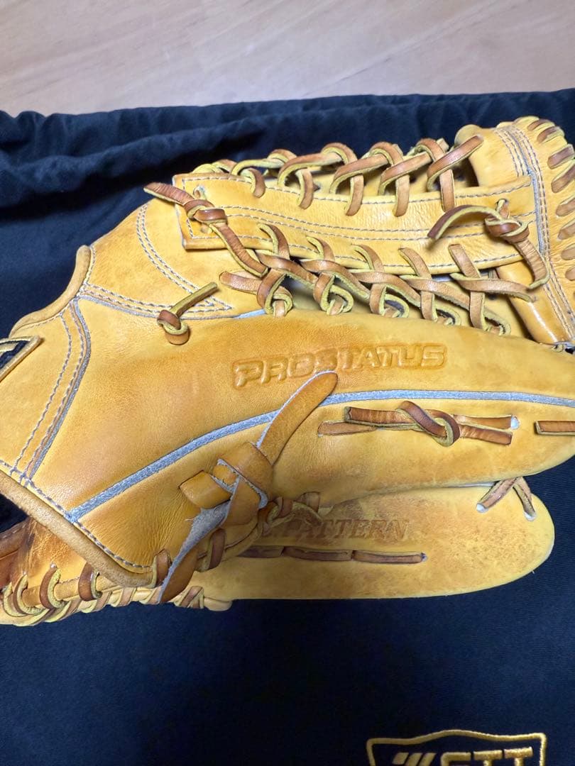 ZETT プロステイタス 硬式グローブ 外野用