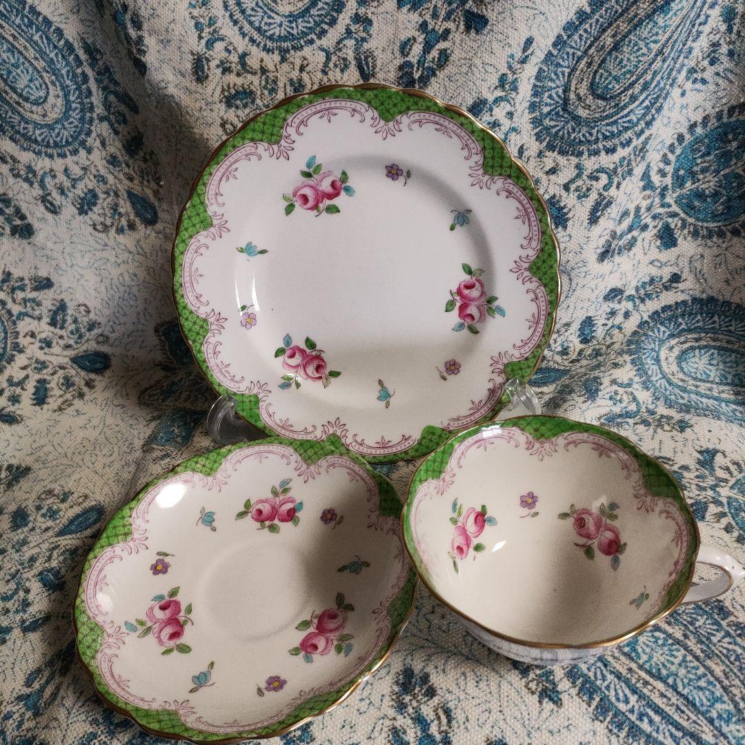 ☆レア☆英国　チェルソン　 ハロッズ特注　アンティークトリオ