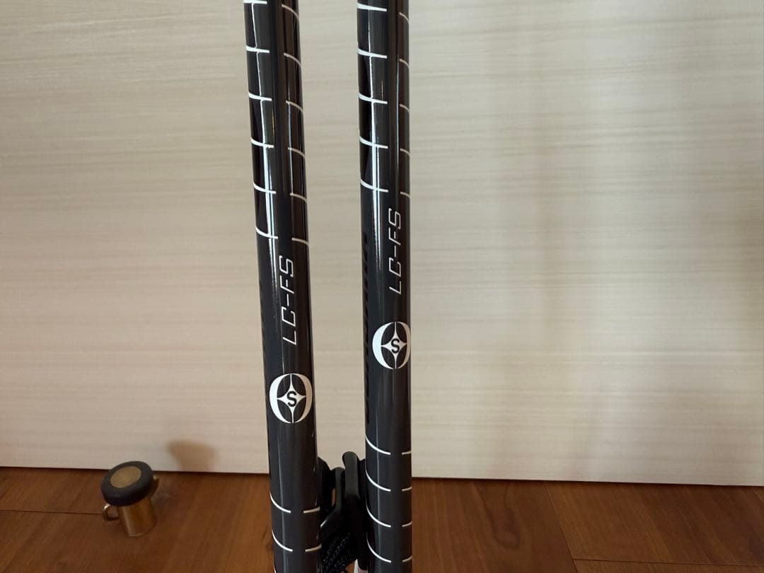 OGASAKA スキー用ポール LC-FS/BLK 95cm~120cm