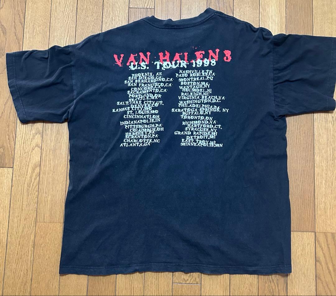 90s VAN HALEN U.S. TOUR Tシャツ　※タグなし