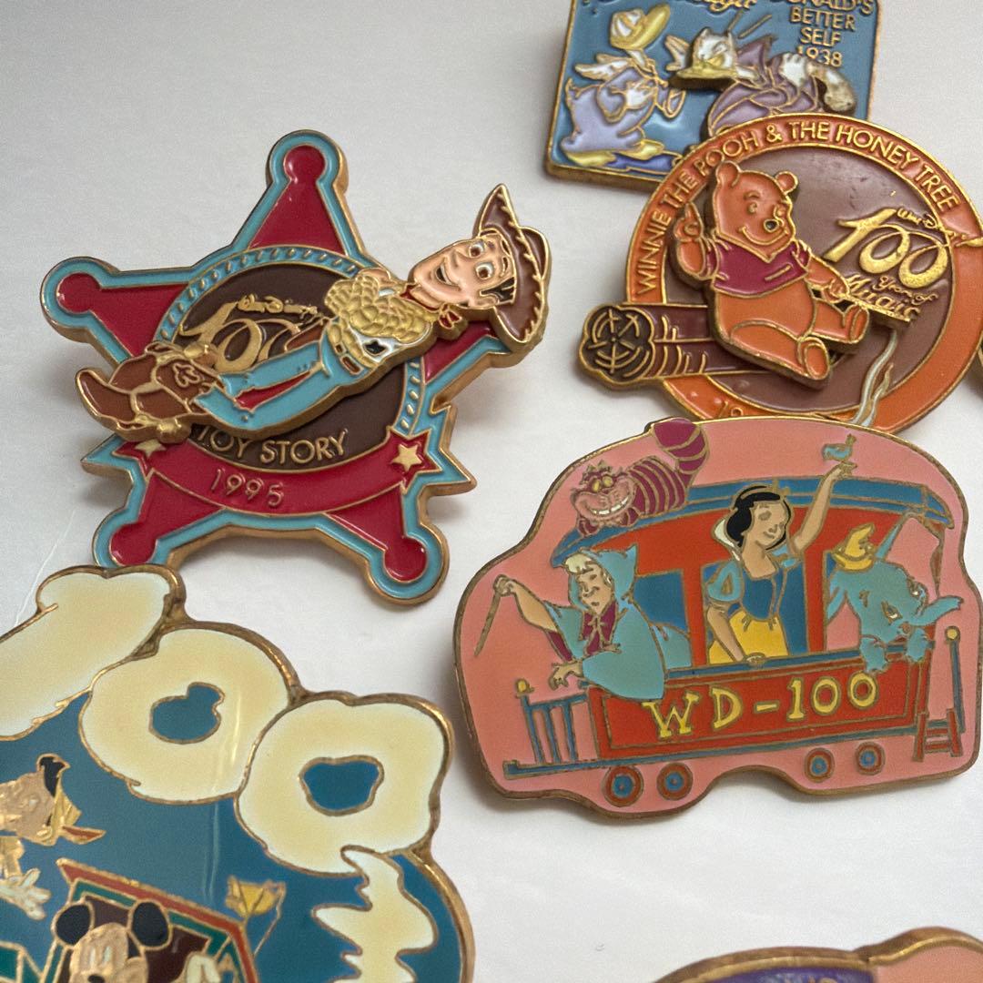 ディズニー ランド シー ウォルト・ディズニー 100周年 ピンズ ピンバッジ