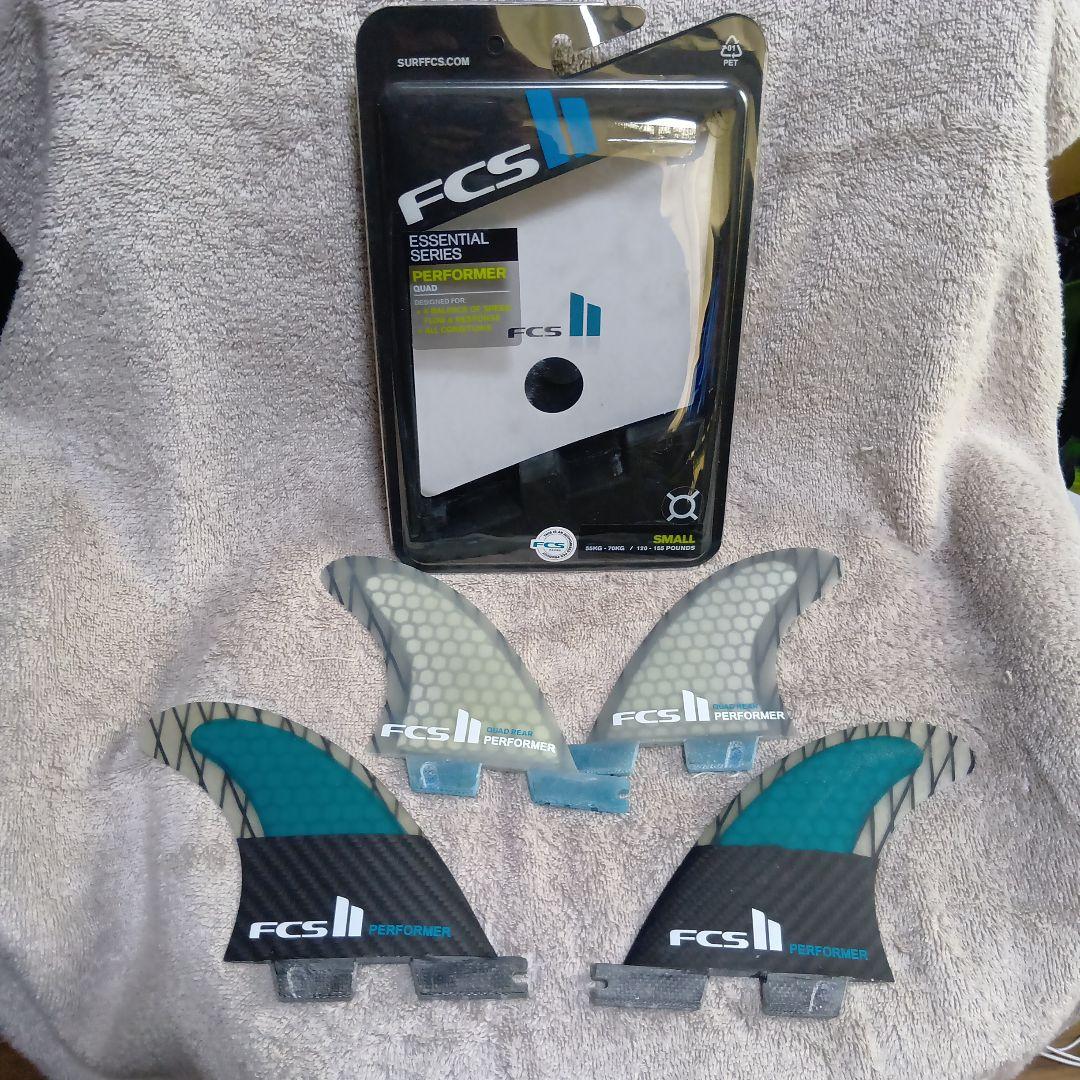 FCSII PERFORMER CARBON QUAD S 4枚 サイズS美品