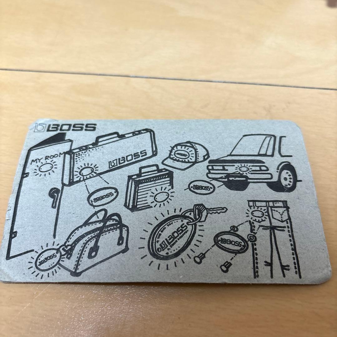 【超貴重品】BOSS メタルプレート1980年代
