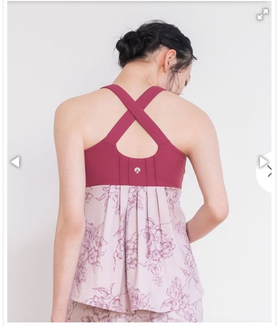 【SUKALA】アンティークプリントクロスタンクトップ、レギンスセット