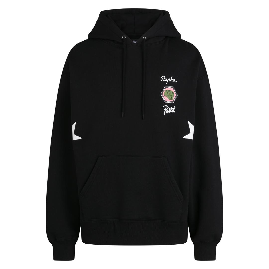 新品 Rapha + Patta 限定版 コットンフーディー ブラック Mサイズ