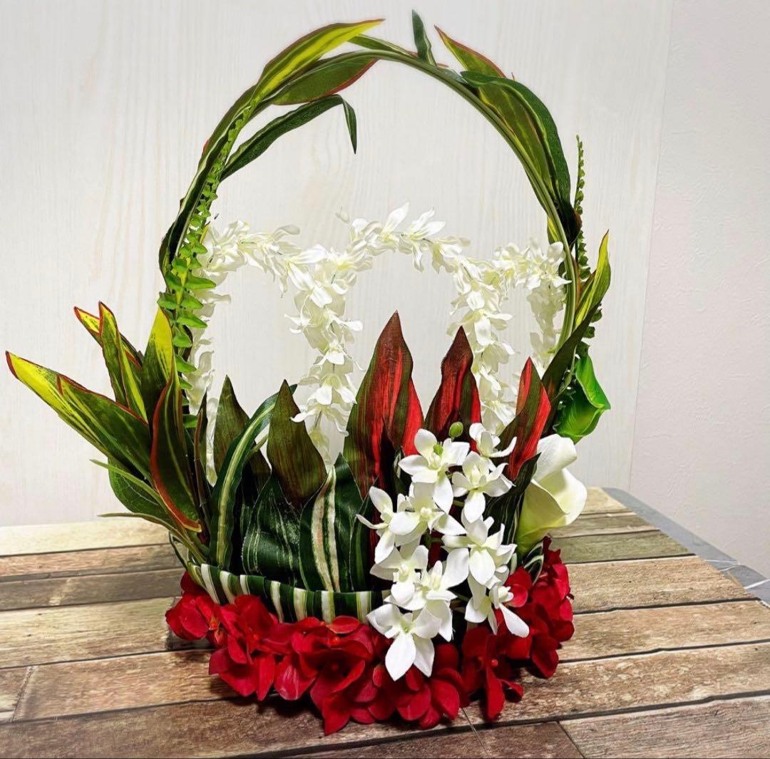 タヒチアンダンス　衣装　ヘッド　ネックレス