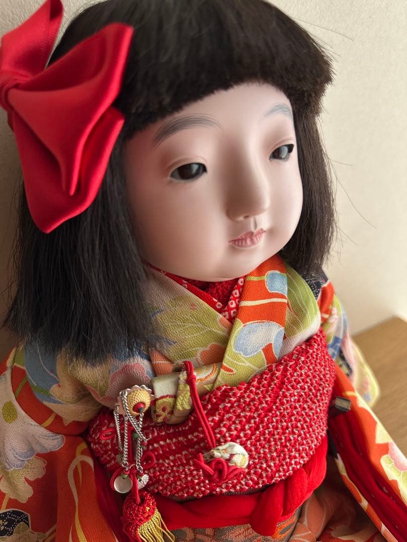 市松人形　日本人形　52センチ