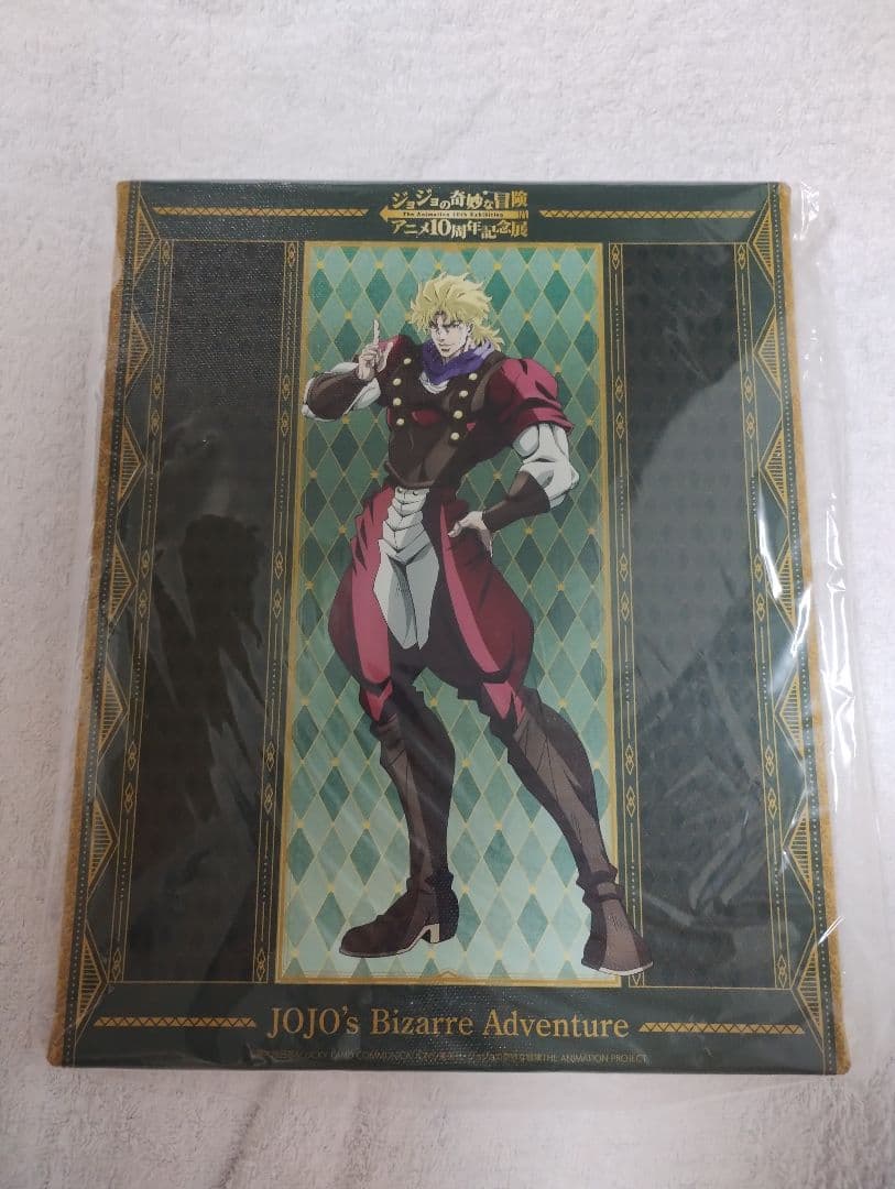 ジョジョ　アニメ10周年記念展　キャンバスボード【ディオ・ブランドー】東京限定