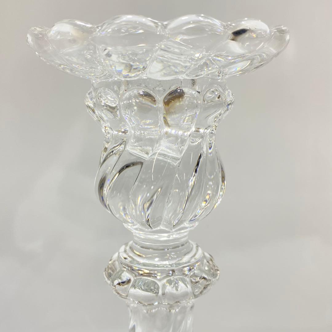 Baccarat バカラ バンブートゥース キャンドルスタンド オールドバカラ