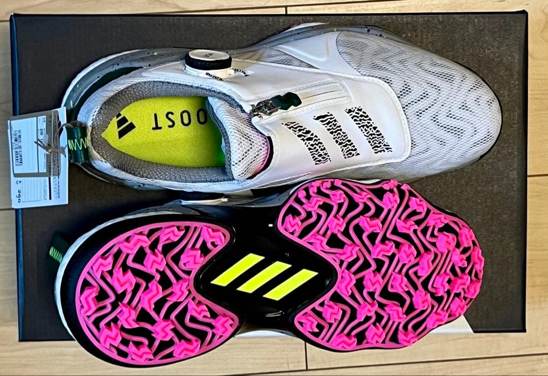 新品 アディダス コードカオス25ボア スパイクレス IG8705 26cm