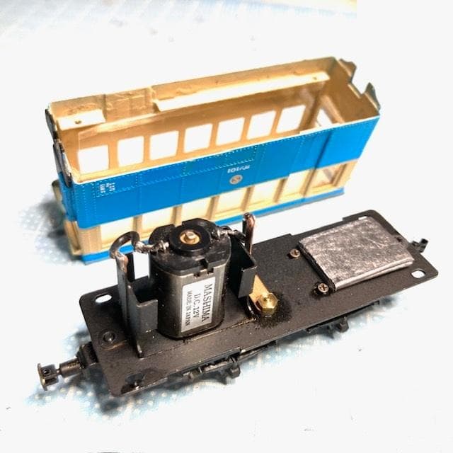 沼尻鉄道ガソ101KIT 珊瑚模型製 HOn30(9㎜)