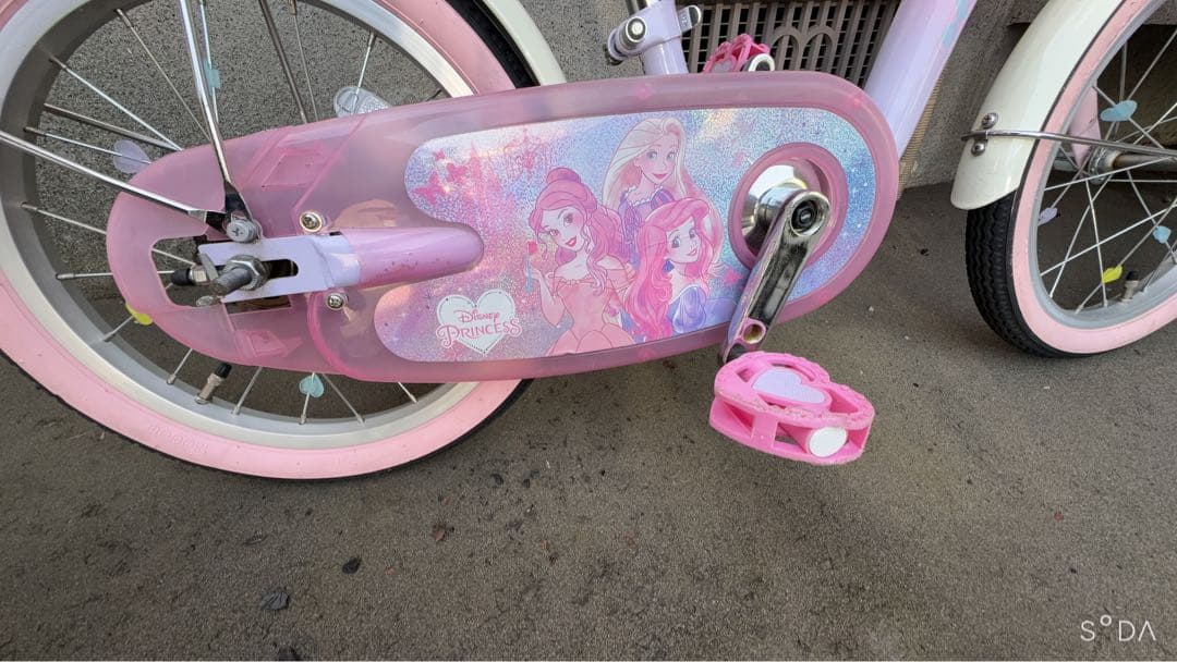 引き取り希望 幼児用自転車「True Princess Within」18インチ