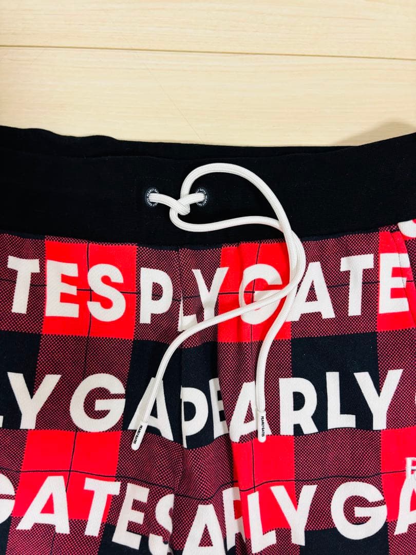 PEARLY GATES ロゴプリントスウェットパンツ(裏起毛) サイズ4