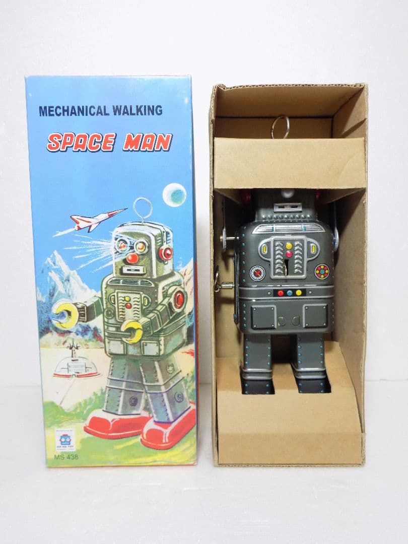 HAHA Toy ブリキ　ゼンマイ　SPACE MAN 動作品