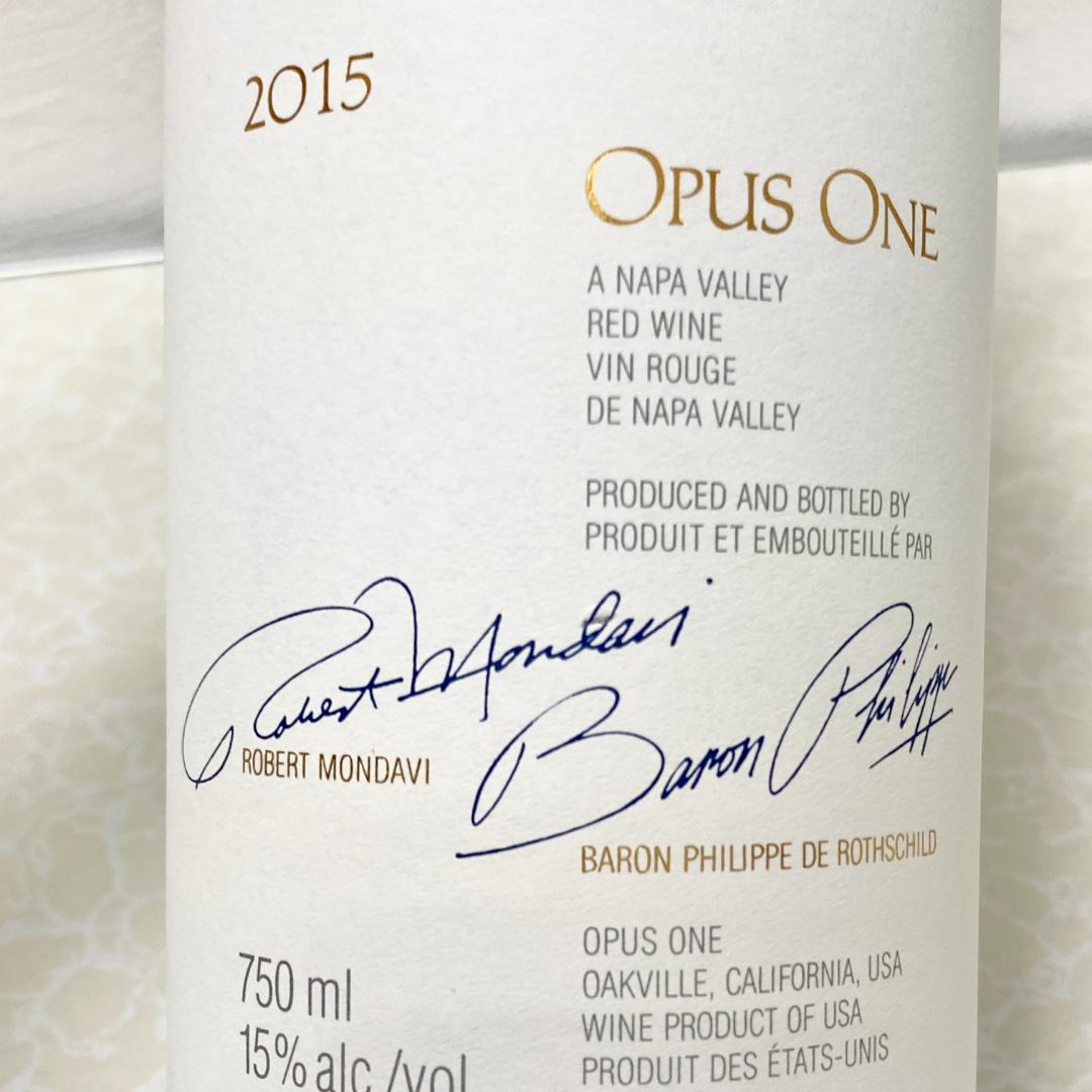 Opus One オーパスワン 2015年 未開封 750ml