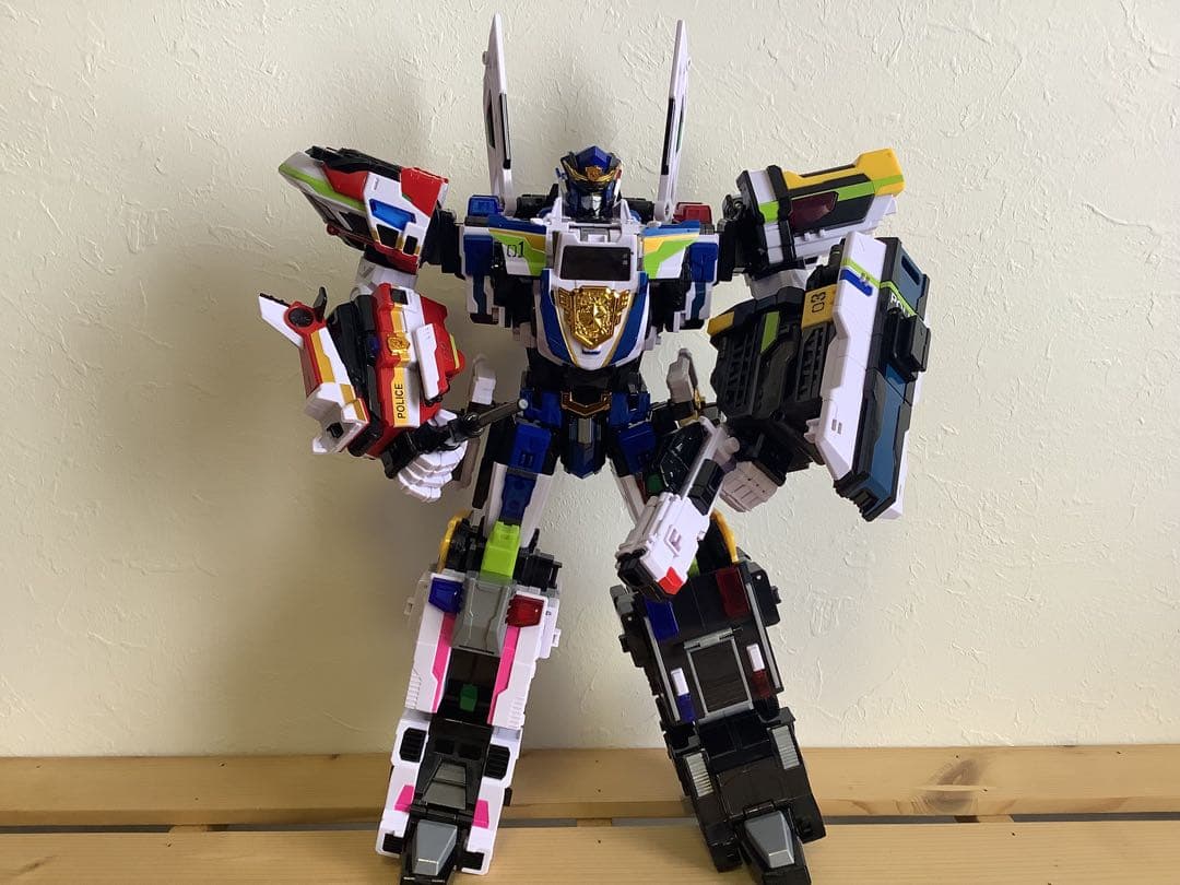 ミニフォース　ジャスティスタイタン　キャプテンコマンドーセット