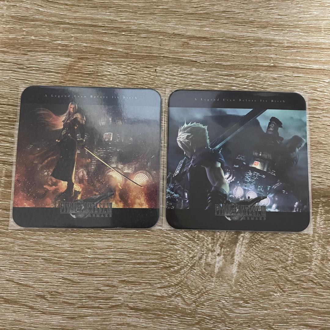 FF7R　アルトニアスクアニカフェ限定コースター2枚