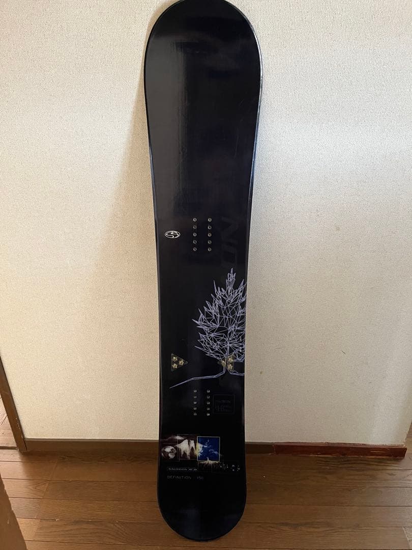 SALOMONスノーボード 黒色