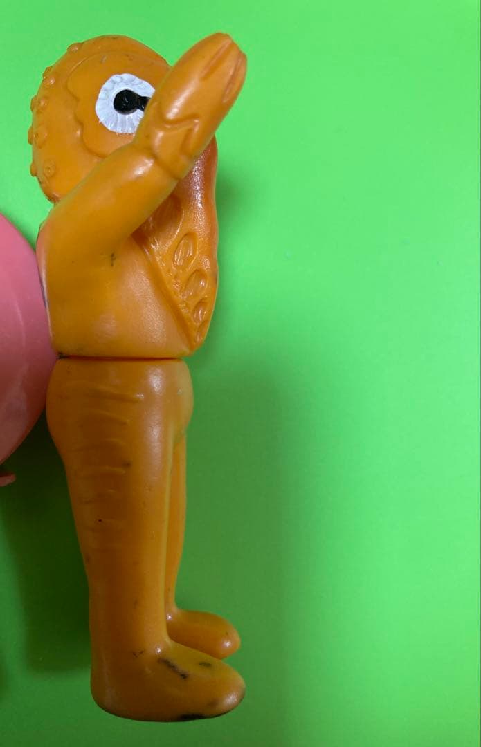 激レア　当時物　ブルマァク製　メトロン星人　ウルトラセブン怪獣　ミニサイズ