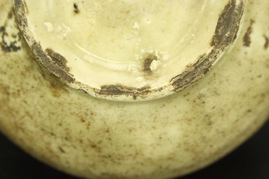 李朝 白磁 提灯壷 時代物(A803)