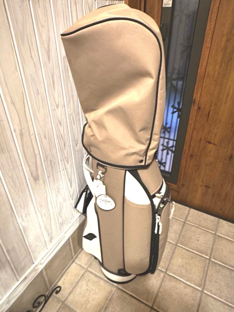 JONES キャディバッグ ベージュ　キャメル