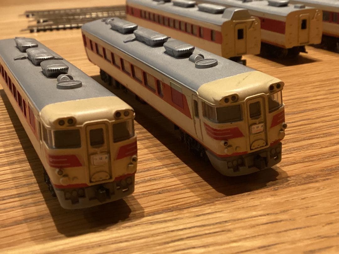 Nゲージ鉄道模型 キハ181系つばさ 5両セット レール付き