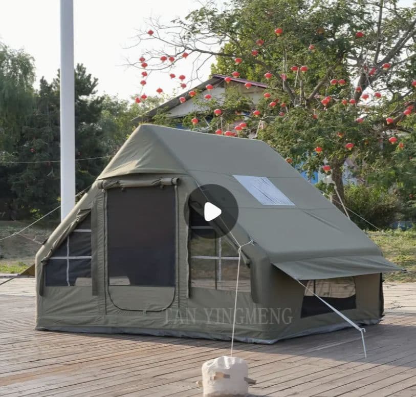 インフレータブルテント 6.3m² 防水 通気性新品