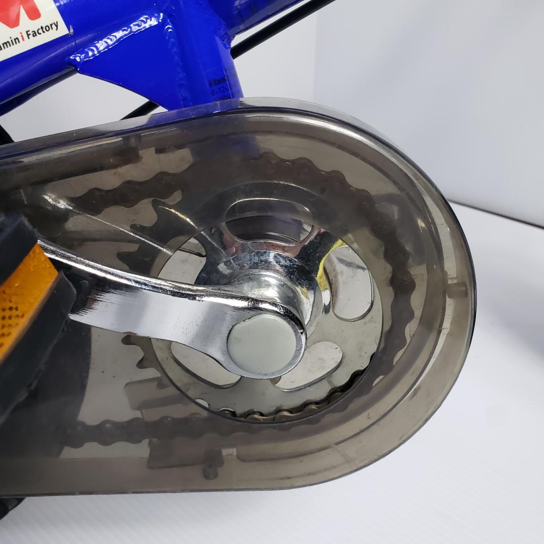 へんしんバイク　ブルー　青　スタンド付き　ペダル付き