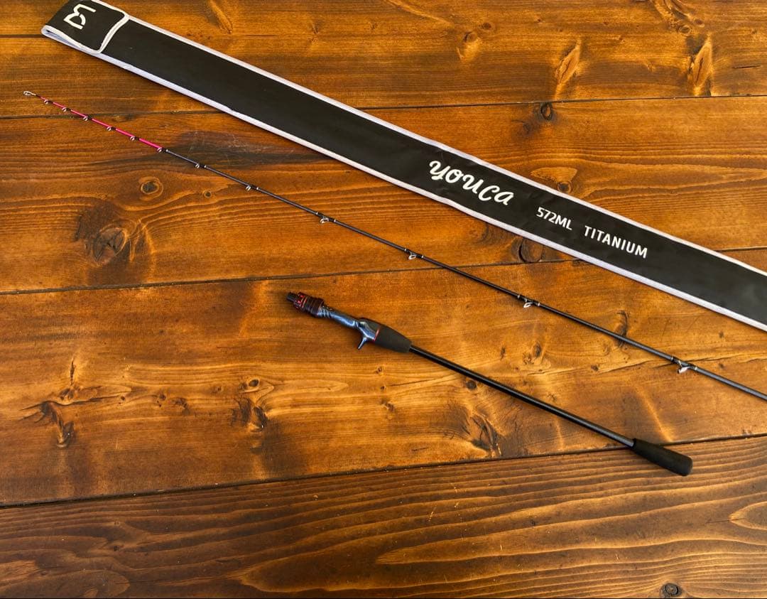 ジギングセット　C572ML スロージギング　オフショアロッド　レフトハンドル