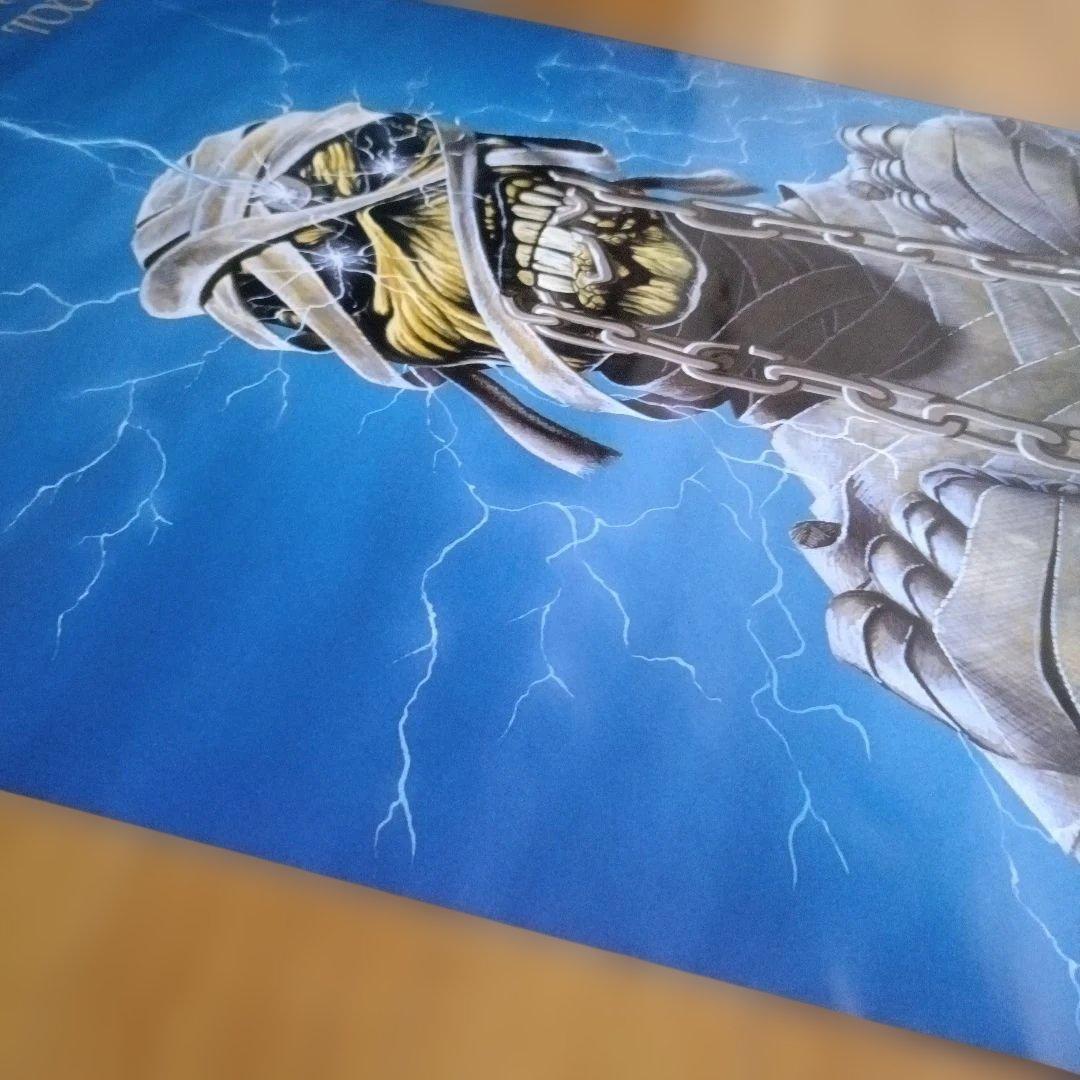 IRON MAIDEN ポスター 1985 WORLD SLAVERY TOUR