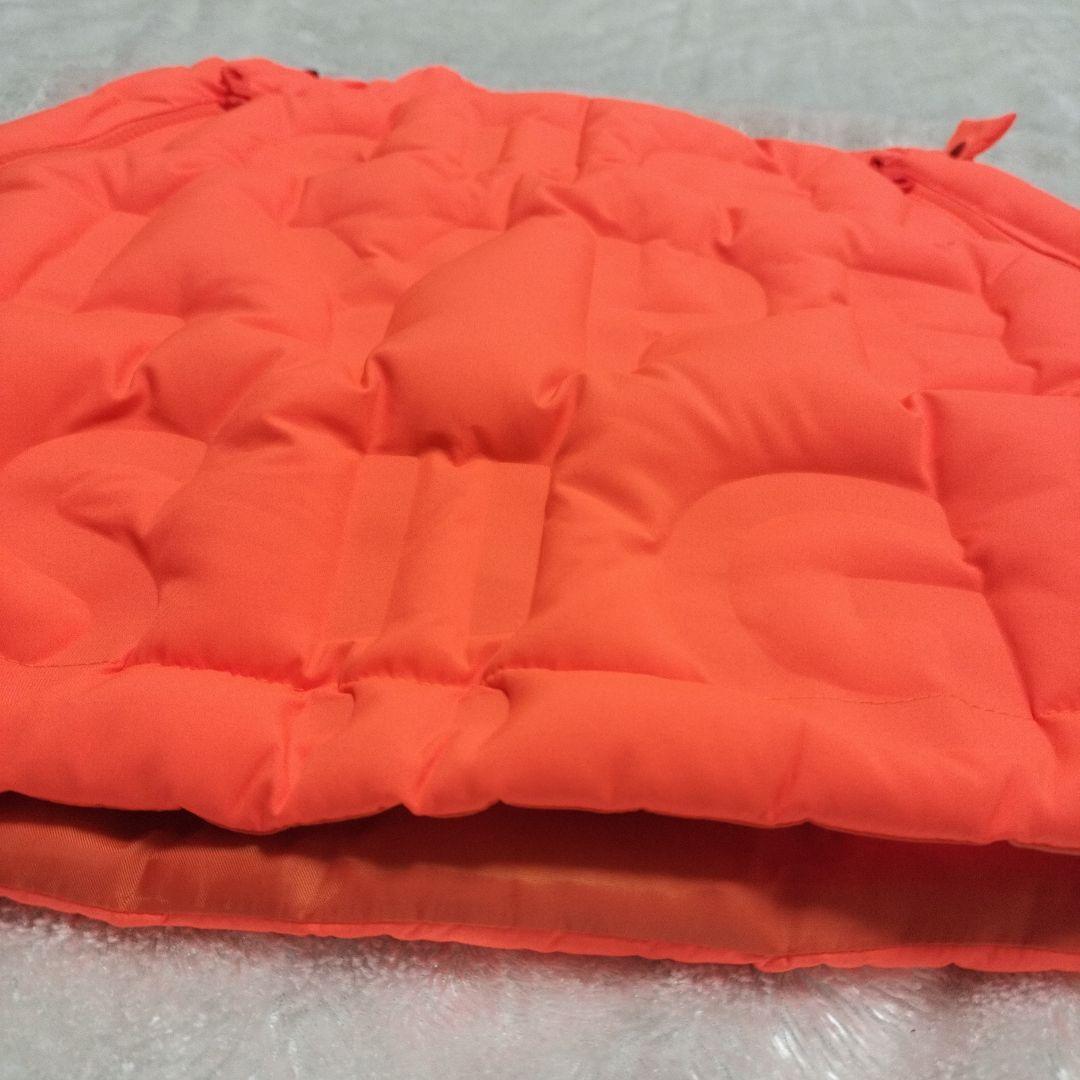 PEARLY GATES極暖ダウン素材 オレンジ キルティングスカート００
