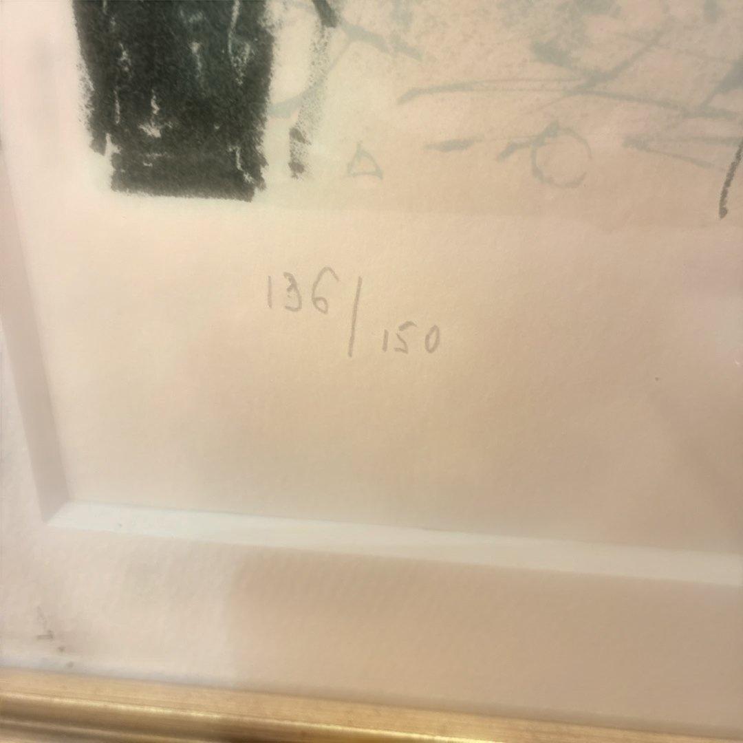 ジャンジャンセン 女性のヌード リトグラフ サイン入り