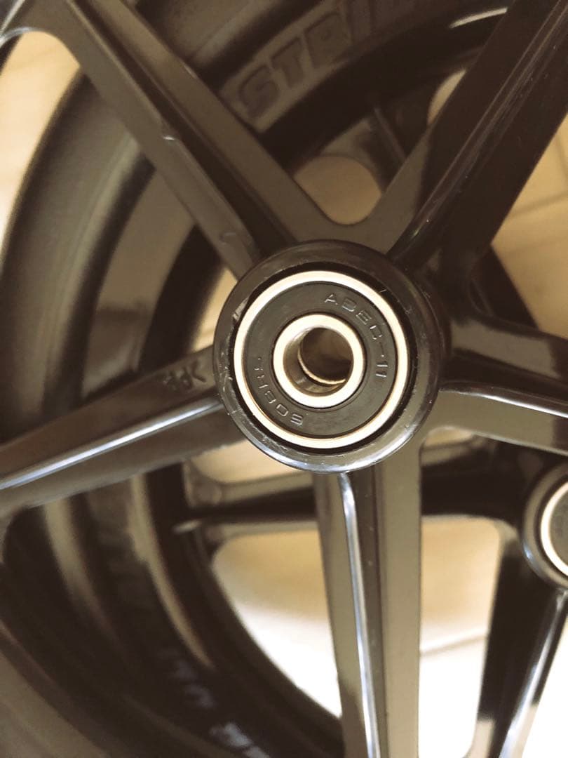 晩白柚　ストライダーエンジョイカップ対策　ラバー仕様カスタムタイヤ