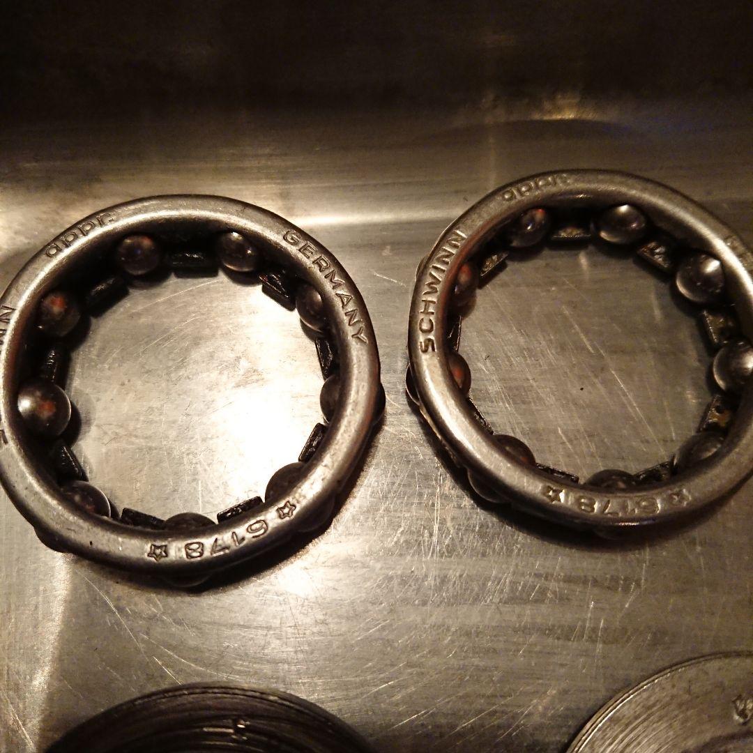 60s schwinn オリジナル クランク一式 クルーザー BMX