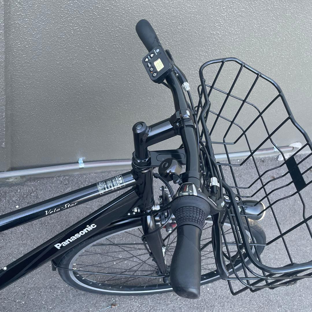 ファニア專用パナソニック 電動アシスト自転車スポーツ型16Ah ブラック