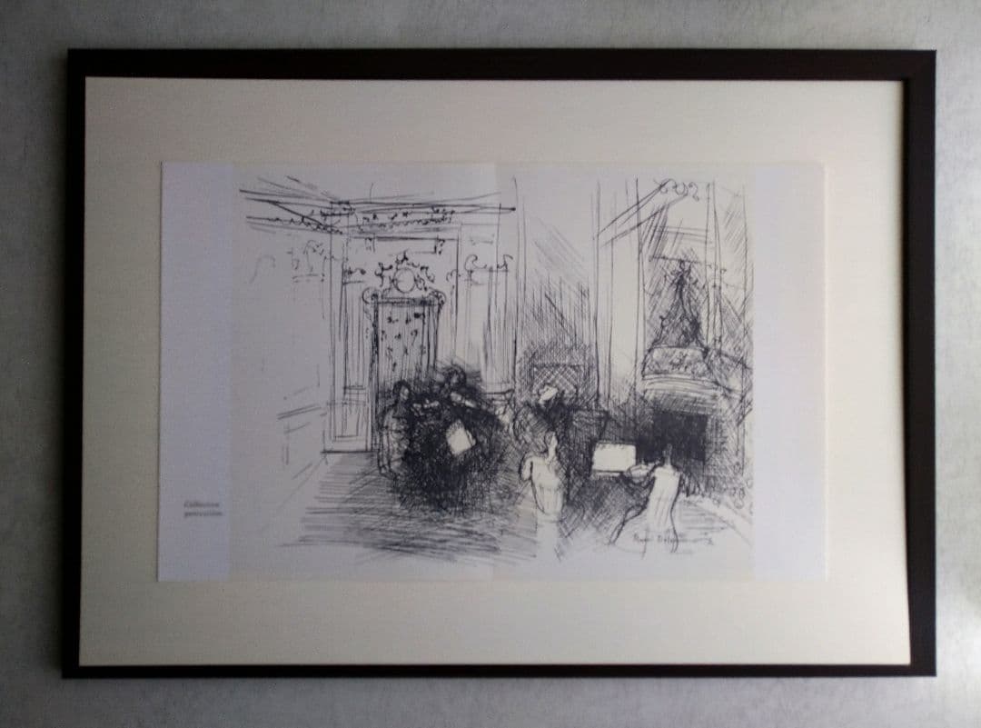 bbラウル・デュフィのデッサン　リトグラフ　本物保証